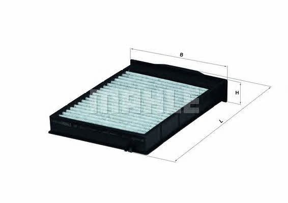 Mahle/Knecht LAK 175 Activated Carbon Cabin Filter LAK175: Buy near me in Poland at 2407.PL - Good price!