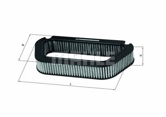 Mahle/Knecht LAK 176 Activated Carbon Cabin Filter LAK176: Buy near me in Poland at 2407.PL - Good price!