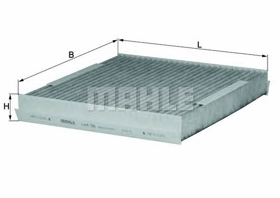 Mahle/Knecht LAK 189 Activated Carbon Cabin Filter LAK189: Buy near me in Poland at 2407.PL - Good price!