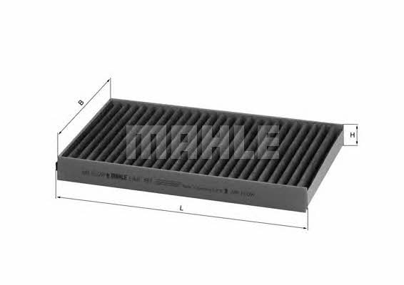 Mahle/Knecht LAK 197 Activated Carbon Cabin Filter LAK197: Buy near me in Poland at 2407.PL - Good price!