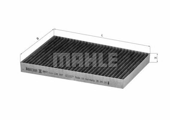 Mahle/Knecht LAK 247 Activated Carbon Cabin Filter LAK247: Buy near me in Poland at 2407.PL - Good price!
