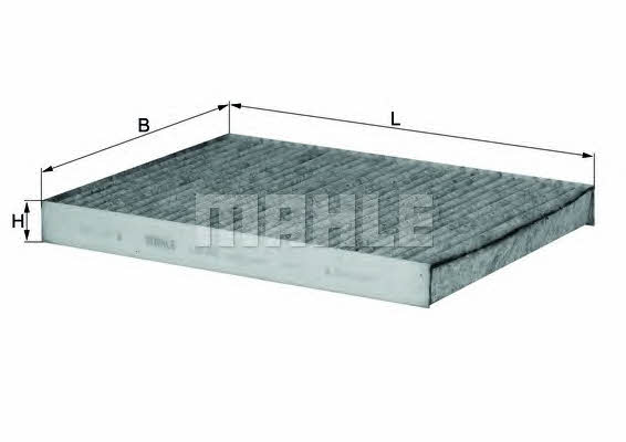 Mahle/Knecht LAK 463 Activated Carbon Cabin Filter LAK463: Buy near me in Poland at 2407.PL - Good price!