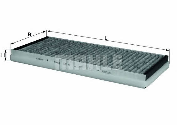 Mahle/Knecht LAK 77 Activated Carbon Cabin Filter LAK77: Buy near me in Poland at 2407.PL - Good price!