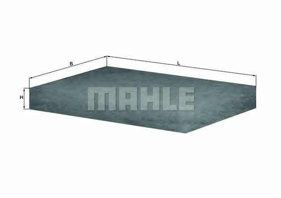 Mahle/Knecht LAP 12 Filter, interior air LAP12: Buy near me in Poland at 2407.PL - Good price!