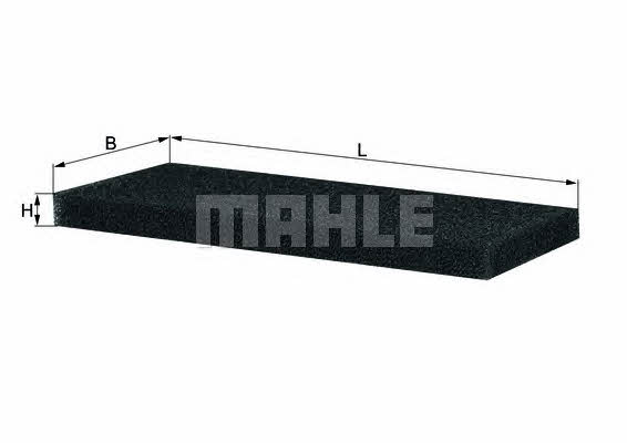 Mahle/Knecht LAP 2 Filter, interior air LAP2: Buy near me in Poland at 2407.PL - Good price!