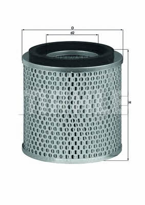 Mahle/Knecht LX 1077 Air filter LX1077: Buy near me in Poland at 2407.PL - Good price!