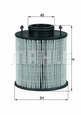 Mahle/Knecht UX 1D Urea filter UX1D: Buy near me in Poland at 2407.PL - Good price!