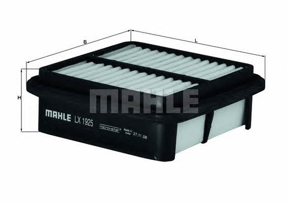 Mahle/Knecht LX 1925 Air filter LX1925: Buy near me in Poland at 2407.PL - Good price!