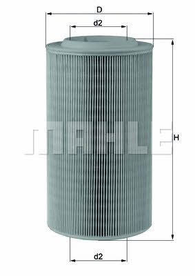 Mahle/Knecht LX 2059 Air filter LX2059: Buy near me in Poland at 2407.PL - Good price!
