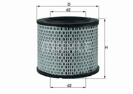 Mahle/Knecht LX 224 Air filter LX224: Buy near me in Poland at 2407.PL - Good price!