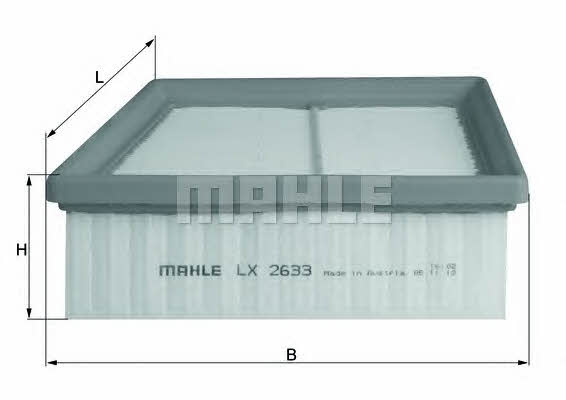 Buy Mahle&#x2F;Knecht LX 2633 at a low price in Poland!