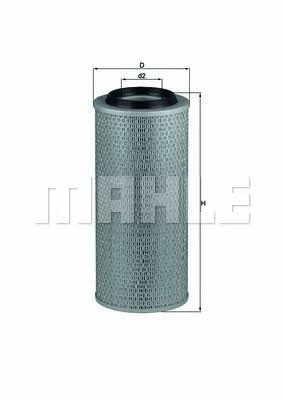Mahle/Knecht LX 2635 Air filter LX2635: Buy near me in Poland at 2407.PL - Good price!