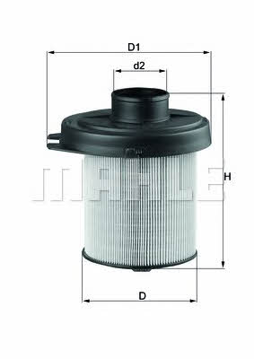 Mahle/Knecht LX 291 Air filter LX291: Buy near me at 2407.PL in Poland at an Affordable price!