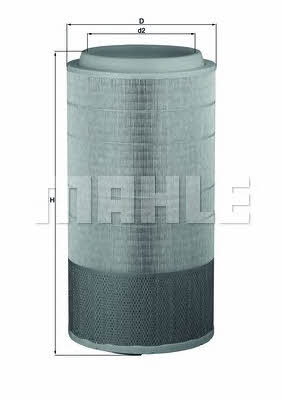 Mahle/Knecht LX 3155 Air filter LX3155: Buy near me in Poland at 2407.PL - Good price!