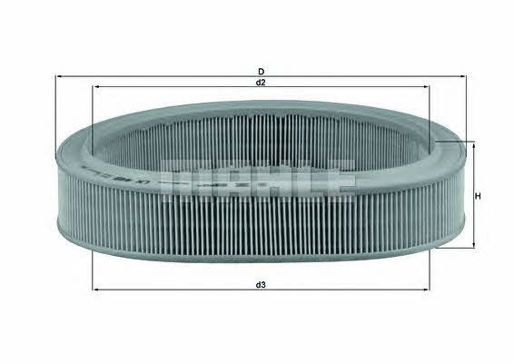 Mahle/Knecht LX 449 Air filter LX449: Buy near me in Poland at 2407.PL - Good price!