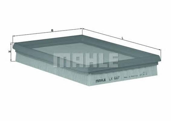 Buy Mahle&#x2F;Knecht LX 687 at a low price in Poland!