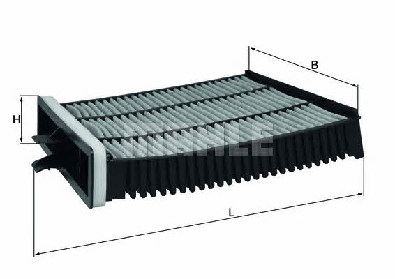 Mahle/Knecht LAK 227 Activated Carbon Cabin Filter LAK227: Buy near me in Poland at 2407.PL - Good price!