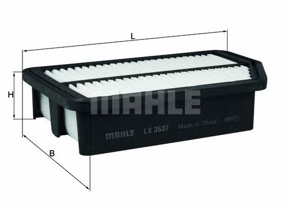 Mahle/Knecht LX 3537 Air filter LX3537: Buy near me in Poland at 2407.PL - Good price!