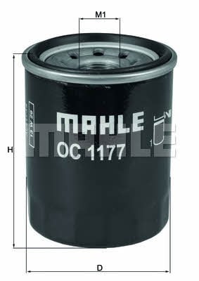 Купити Mahle&#x2F;Knecht OC 1177 за низькою ціною в Польщі!
