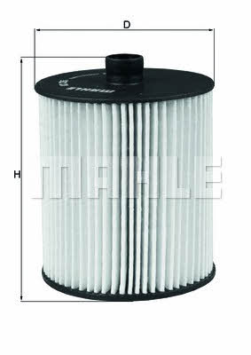 Mahle/Knecht KX 335D Fuel filter KX335D: Buy near me in Poland at 2407.PL - Good price!