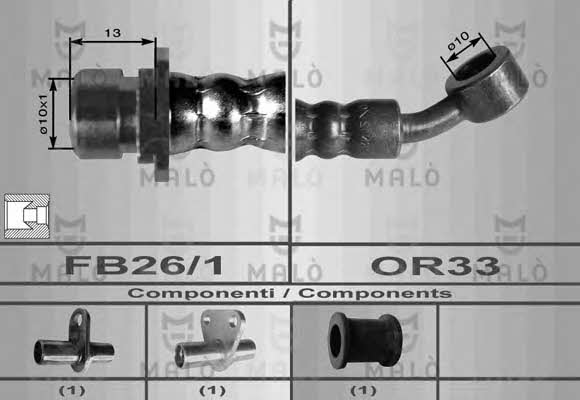 Malo 80022 Bremsschlauch 80022: Kaufen Sie zu einem guten Preis in Polen bei 2407.PL!