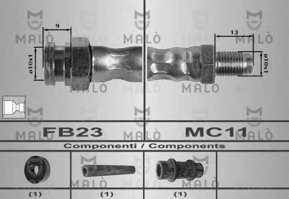 Malo 80175 Bremsschlauch 80175: Kaufen Sie zu einem guten Preis in Polen bei 2407.PL!