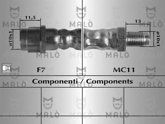 Malo 80236 Тормозной шланг 80236: Купить в Польше - Отличная цена на 2407.PL!