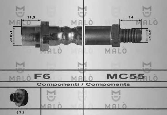 Malo 80294 Bremsschlauch 80294: Kaufen Sie zu einem guten Preis in Polen bei 2407.PL!