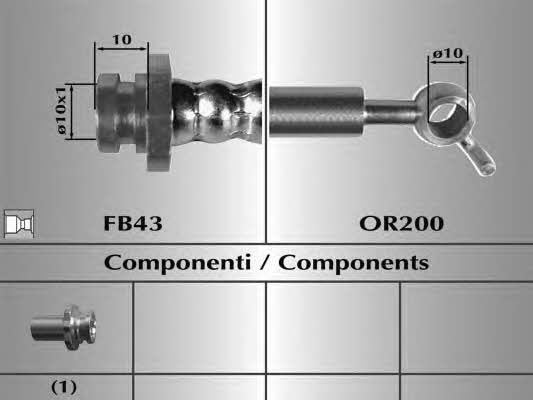 Malo 80930 Bremsschlauch 80930: Kaufen Sie zu einem guten Preis in Polen bei 2407.PL!