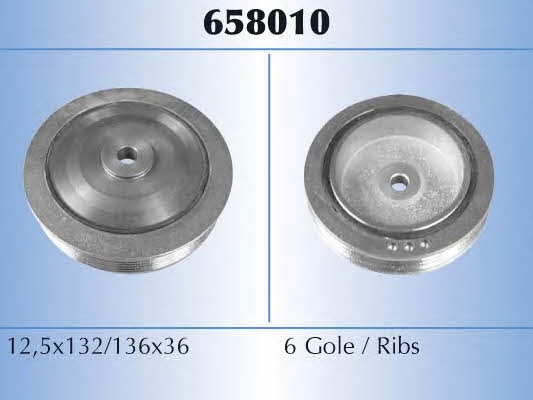 Malo 658010 Pulley crankshaft 658010: Buy near me in Poland at 2407.PL - Good price!