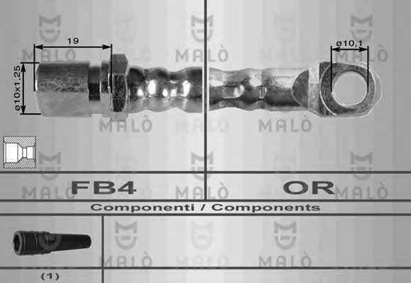 Malo 8362 Bremsschlauch 8362: Kaufen Sie zu einem guten Preis in Polen bei 2407.PL!