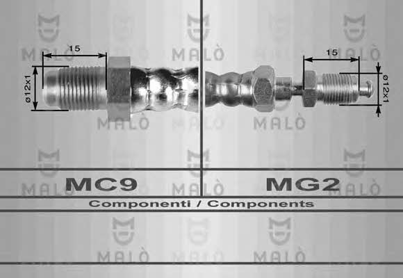 Malo 8440 Clutch hose 8440: Buy near me in Poland at 2407.PL - Good price!