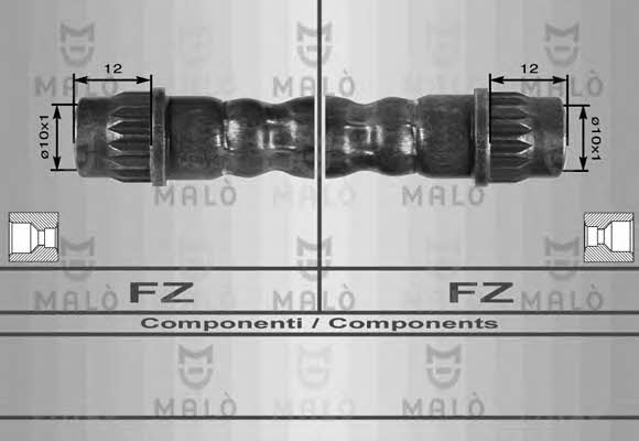 Malo 8501 Гальмівний шланг 8501: Приваблива ціна - Купити у Польщі на 2407.PL!