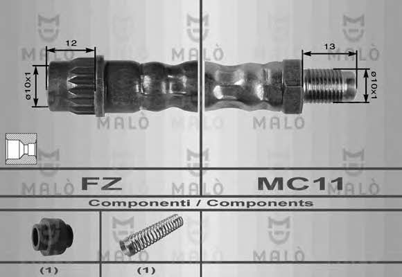 Malo 8547 Brake Hose 8547: Buy near me in Poland at 2407.PL - Good price!