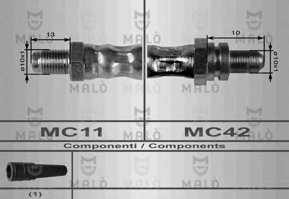 Malo 8585 Тормозной шланг 8585: Отличная цена - Купить в Польше на 2407.PL!