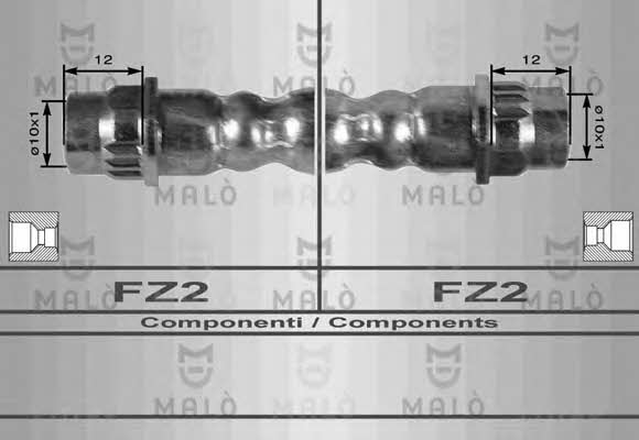 Malo 8637 Bremsschlauch 8637: Kaufen Sie zu einem guten Preis in Polen bei 2407.PL!