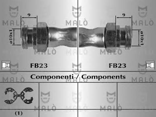 Malo 8921 Przewód hamulcowy elastyczny 8921: Dobra cena w Polsce na 2407.PL - Kup Teraz!
