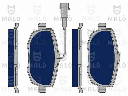 Malo 1050401 Гальмівні колодки, комплект 1050401: Приваблива ціна - Купити у Польщі на 2407.PL!