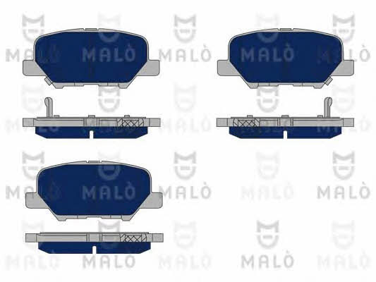 Malo 1051160 Brake Pad Set, disc brake 1051160: Buy near me in Poland at 2407.PL - Good price!