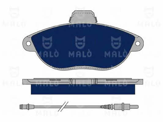Malo 1050070 Brake Pad Set, disc brake 1050070: Buy near me in Poland at 2407.PL - Good price!