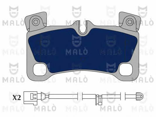 Malo 1051037 Brake Pad Set, disc brake 1051037: Buy near me in Poland at 2407.PL - Good price!
