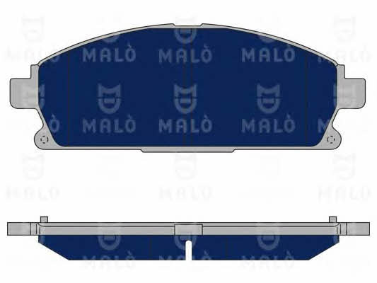 Malo 1050088 Brake Pad Set, disc brake 1050088: Buy near me in Poland at 2407.PL - Good price!