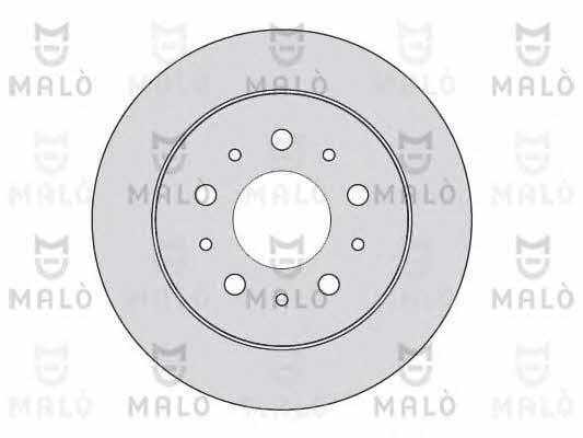 Malo 1110047 Rear brake disc, non-ventilated 1110047: Buy near me in Poland at 2407.PL - Good price!