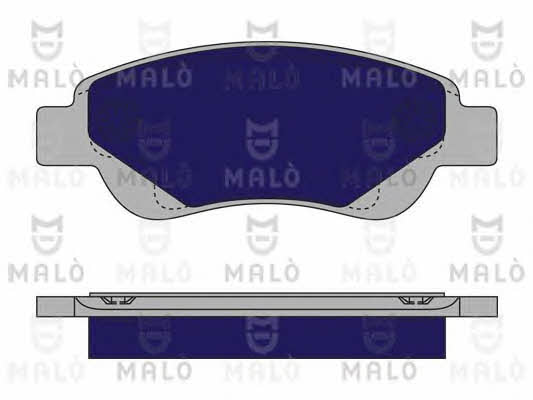 Malo 1050207 Brake Pad Set, disc brake 1050207: Buy near me in Poland at 2407.PL - Good price!