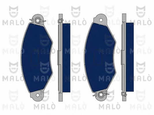 Malo 1050101 Тормозные колодки дисковые, комплект 1050101: Купить в Польше - Отличная цена на 2407.PL!