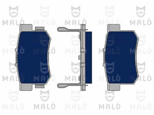 Malo 1050048 Brake Pad Set, disc brake 1050048: Buy near me in Poland at 2407.PL - Good price!