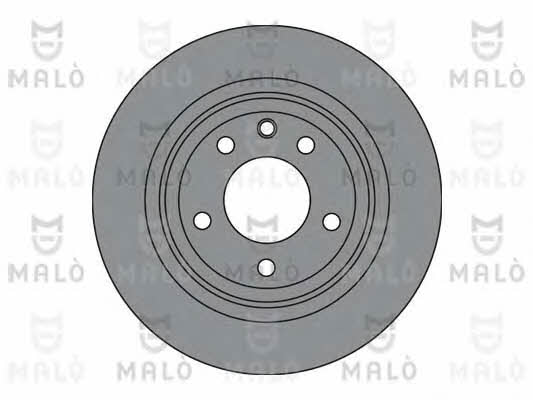 Malo 1110365 Rear ventilated brake disc 1110365: Buy near me in Poland at 2407.PL - Good price!