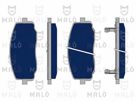 Malo 1050188 Brake Pad Set, disc brake 1050188: Buy near me in Poland at 2407.PL - Good price!