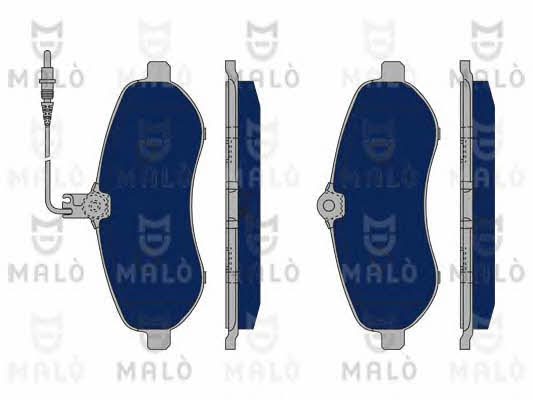Malo 1050242 Brake Pad Set, disc brake 1050242: Buy near me in Poland at 2407.PL - Good price!