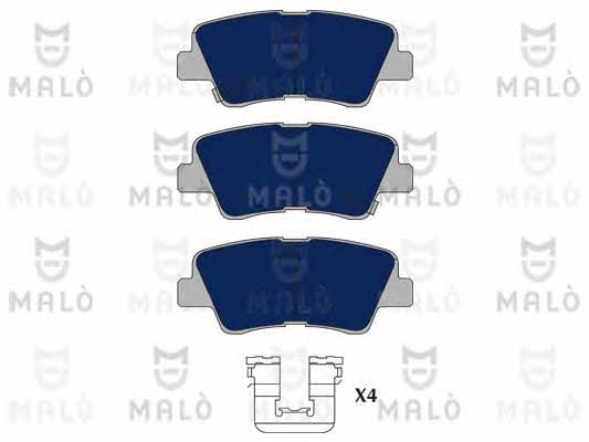Malo 1050962 Brake Pad Set, disc brake 1050962: Buy near me in Poland at 2407.PL - Good price!